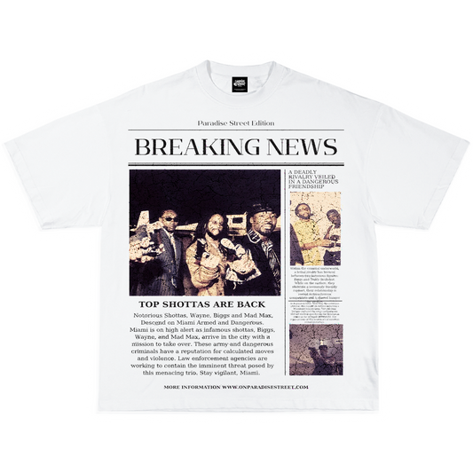 TOP SHOTTAS ARE BACK HEAVYWEIGHT T-SHIRT